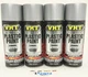 VHT SP824-4 PACK ALUMINUM High Temperature Plastic Paint - 11 oz Aerosol