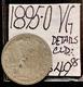 1895-O Barber Silver Half Dollar  (VG) Very Good Condition. Details Cleaned. ENN