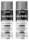 SEYMOUR Hi-Tech Engine Enamel Aerosol Spray Paint DULL ALUMINUM 12oz USA 2/cans