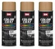 SEM Color Coat Palomino Flexible Vinyl Spray Auto Paint SEM 15323 (3 Pack)