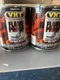 2 Pk  VHT ESPB10200 Flameproof Coating Flat Black Quart, 32. Fluid_Ounces