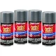 Duplicolor BGM0347 (4-Pack) Aerosol Paint for GM 15 WA8573, Metallic Medium Gray