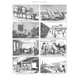 EGYPT Scenes of the Cotton Trade - Antique Print 1873