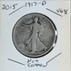 1917-D VG Obverse Not Common Walking Liberty Half Dollar