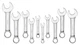 Platinum Tools 99525 10 Pc Stubby Polished Wrench Set