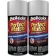 Duplicolor BCC0414 (2-Pack), Perfect Match Aerosol Paint Chrysler PDR, Graphite