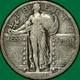 1920-D Standing Liberty Quarter Choice Fine F+/VF Coin #40426