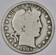 1901-s Barber Half.  G-VG.   205205