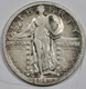 1919-s Standing Liberty Quarter.   Error.  Clashed "E".  VF.  207634