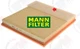 MANN Air Filter w/ Foam C281251 for BMW 535i GT 640i 740Li X3 X4 X5 X6 xDrive35i