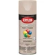 (6)-Krylon ColorMaxx 12 Oz. Satin Spray Paint, Pebble Model: K05572007