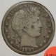 1897-O Barber Half Dollar, Very Good to Fine, Tougher Date    0220-25
