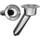 Mate Series Stainless Steel 30&deg; Rod  Cup Holder - Drain - Round Top