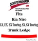 3M Scothgard Paint Protection Film Pro Series Fits 2023 2024 Kia Niro