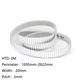 HTD-3M 1695mm-2622mm Pitch 3mm PU Polyurethane Close Loop Timing Belt Width 20mm