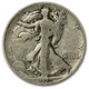 1923-S Walking Liberty Half Dollar Good/VG