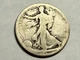 1919-S WALKING LIBERTY silver U.S. half dollar. AG. #ud1