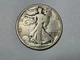 1917 D Walking Liberty Half Dollar Circulated Obverse Mint Mark Note Rim Dings