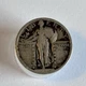 1920 D Standing Liberty Quarter Circulated. Weak Date.