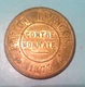 France 10 Francs CONTRE MONNAIE Trade token 1873 . VERY RARE.