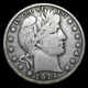 1914-S Barber Half Dollar Silver ---- Nice Condition Coin ---- #KK512