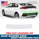 PreCut Rear Bumper Deck Paint Protection Film For 2017-25 Hyundai Ioniq Hybrid
