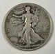 1919-D 50c. Walking Liberty Half. .50. Choice Very Good.