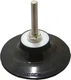 Norton 3" Diam Quick-Change Type R Disc Backing Pad 1/4" Shank, Medium Densit...