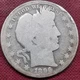 1896 S Barber Half Dollar 50c Circulated #84534