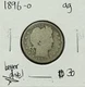 1896-O Barber Silver Quarter AG ~Better Date~