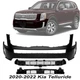 Front Bumper Cover Paintable & Lower Grille Kit For 2020-2022 Kia Telluride