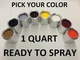Pick Your Color - Ready to Spray - 1 Quart of Paint for Honda Car Truck SUV RTS