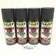 VHT SP201-4 PACK BLACK High Temperature Wrinkle Finish Durable Texture Coating 