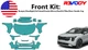 For KIA Carnival 2025 Full Front Paint Protection Film PreCut Kit PPF