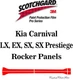3M Scotchgard Paint Protection Film Pro Series Clear 2022 2023 Kia Carnival 