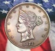 Pattern 1873 Beaded Coronet Trade Dollar Novelty Coin Modern Restrike Token