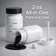 Touch up Paint Kit With Brush 2 Oz For Honda Crystal Black NH731P