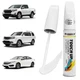 Touch Up Paint Kit For Honda NH578 Taffeta White Touch Up Paint Match Pen