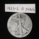 1923-S Walking Liberty Silver Half Dollar G Details