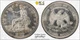 1877  SILVER TRADE DOLLAR PCGS GOLD SHIELD AU DETAILS A REALLY NICE COIN #426-3