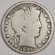 1901-s Barber Half.  VG.  179108