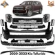 Front Bumper Cover Paintable & Headlights Kit For 2020-2022 Kia Telluride