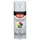 Krylon COLORmaxx Spray Paint 12oz Pewter Gray Indoor Outdoor Fast Dry Paint