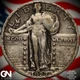 1927 S Standing Liberty Quarter A6872