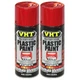 VHT Paint SP821 (2pk); Plastic Paint 11oz Aerosol Gloss Red 200&deg;F