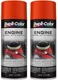Dupli Color DE1620 Engine Enamel Paint with Ceramic Chevrolet 12 oz (Pack of 2)