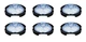 3M PPS 26205 Series 2.0 Lids, Midi/Mini/Micro, 125 Micron Filter, 25 /PK(6 Pack)