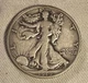 1919-S Walking liberty silver half dollar , VF