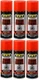 VHT SP119 550&deg; Engine Enamel High Heat Spray Paint 11 oz (Pack of 6)