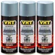 VHT Paint VHTSP403 (3-PACK); Engine Metallic 11oz Titanium Silver Blue 650&deg;F